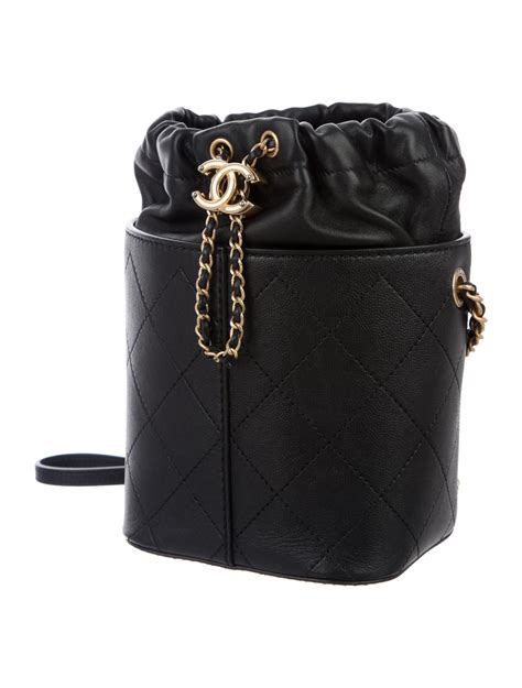 chanel small bucket bag black|chanel bucket bag 2021.